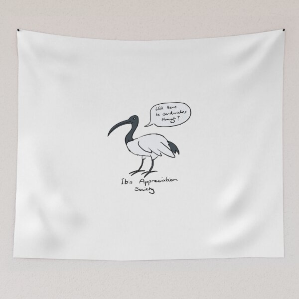 Item preview, Ibis Appreciation Society designed and sold by Brydenophyte.