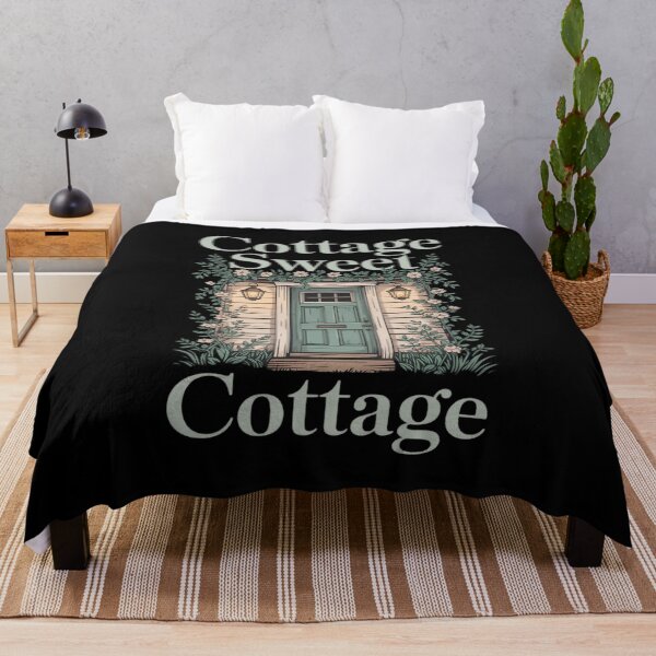 Item preview, Cottage Sweet Cottage Forest Door Art designed and sold by petrichorsworld.