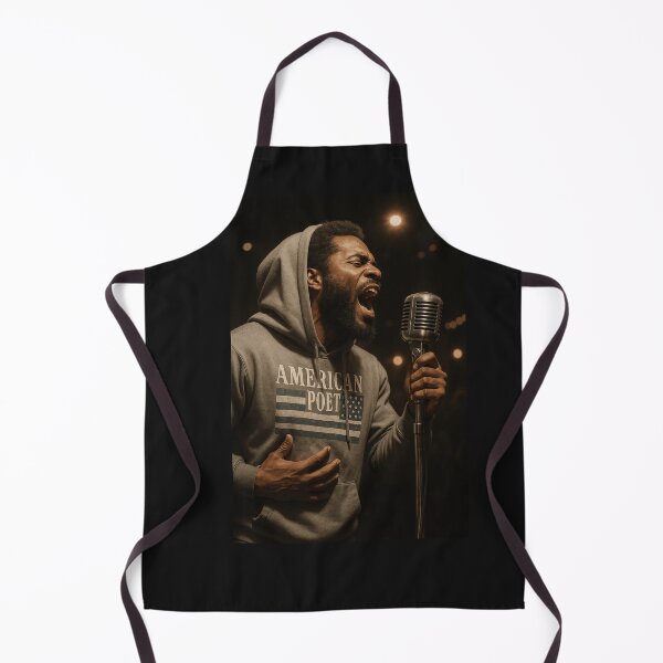 Item preview, American Poet - Grey and Black designed and sold by Antuan Simmons.