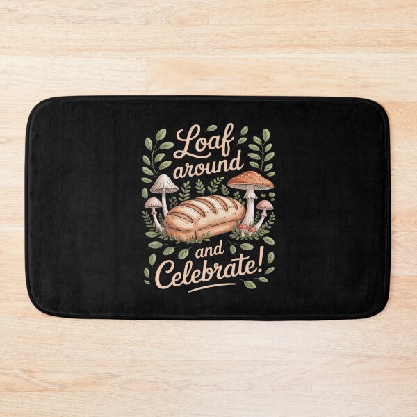 Item preview, Cottagecore Forest Bread Loaf Around in Woods designed and sold by petrichorsworld.