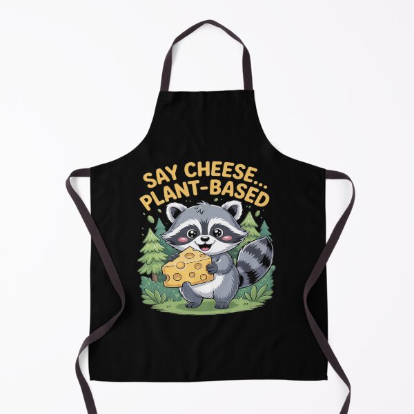 Item preview, Cottagecore Forest Raccoon Plant-Based Cheese designed and sold by petrichorsworld.