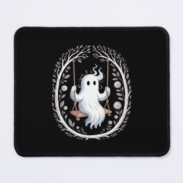 Item preview, Cottagecore Ghost Swing Floral Aesthetic Halloween Spooky designed and sold by petrichorsworld.