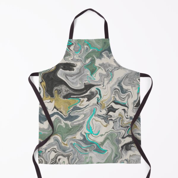Item preview, Stone Marbling with Vibrant Turquoise Veins designed and sold by CheesieBeeStudio.