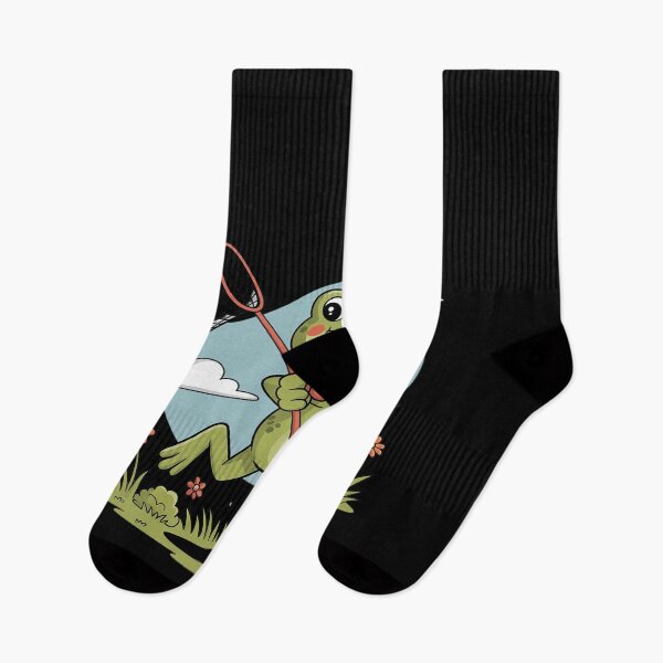 Item preview, Cottagecore Kawaii Frog Drinking Milk designed and sold by petrichorsworld.