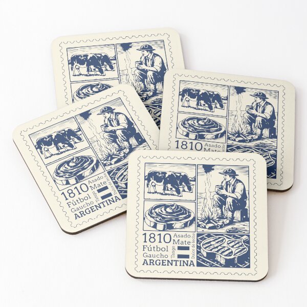 Item preview, Vintage Argentine Traditions Stamp designed and sold by KiwiRider.