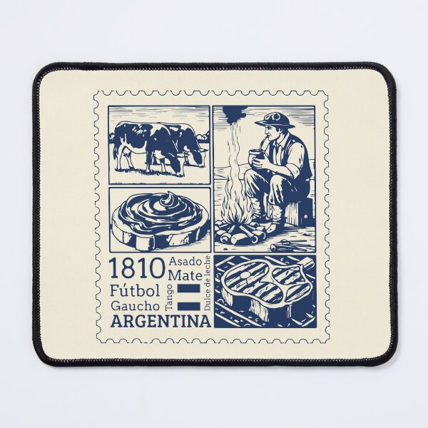Item preview, Vintage Argentine Traditions Stamp designed and sold by KiwiRider.