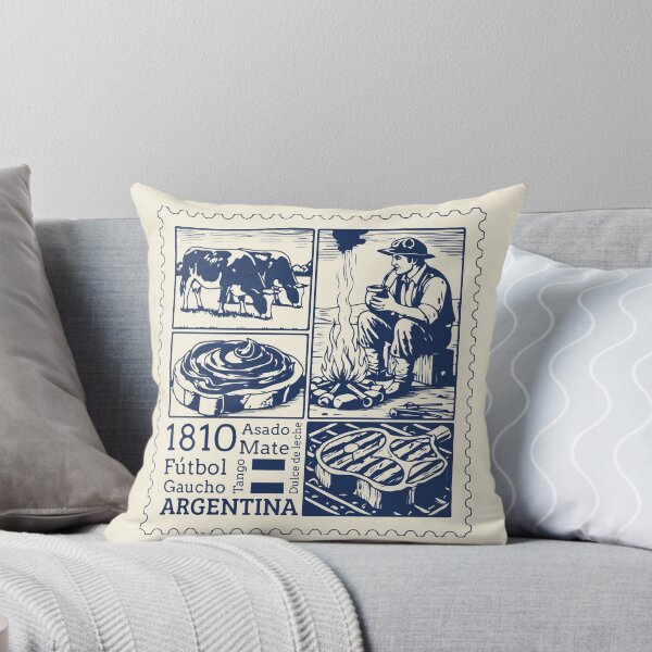 Item preview, Vintage Argentine Traditions Stamp designed and sold by KiwiRider.