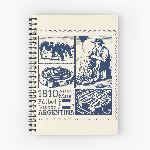 Item preview, Vintage Argentine Traditions Stamp designed and sold by KiwiRider.