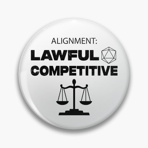 Item preview, Alignment: Lawful Competitive designed and sold by Ebmai Productions.