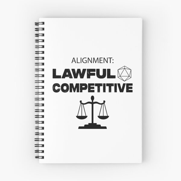 Item preview, Alignment: Lawful Competitive designed and sold by Ebmai Productions.