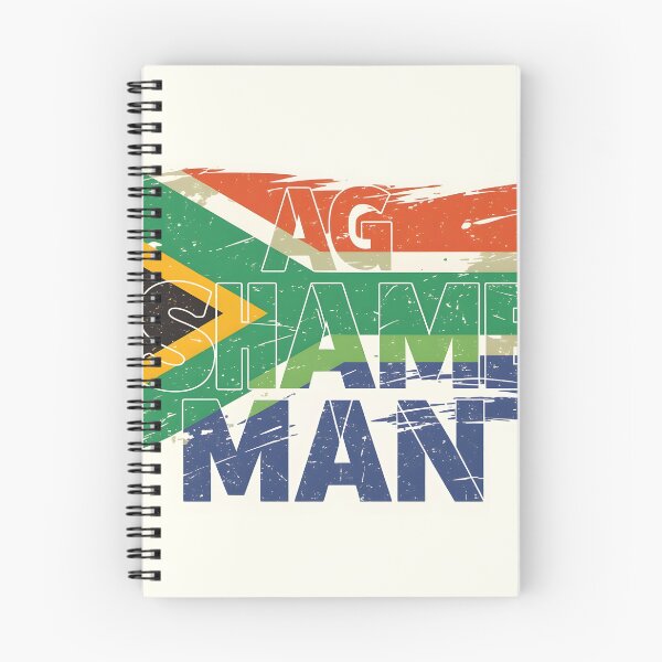 Item preview, South African Multi Purpose words: Ag Shame Man  designed and sold by Blissfully-MK.
