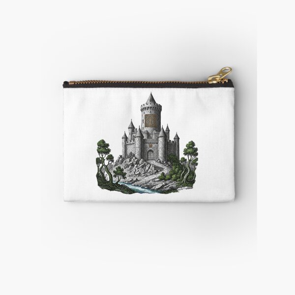 Item preview, Hilltop Fortress by the Stream designed and sold by CelticSoulShop.