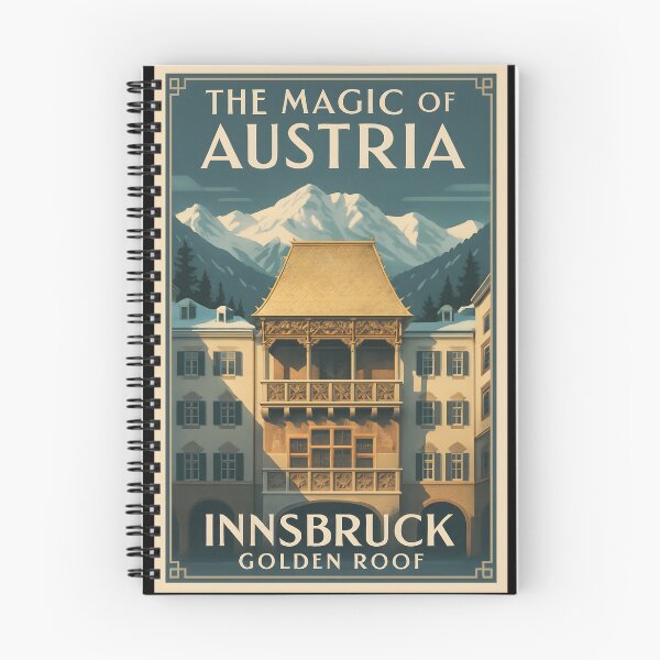 Item preview, Golden Roof – Vintage Art Deco Innsbruck, Austria designed and sold by Cosmopolis.