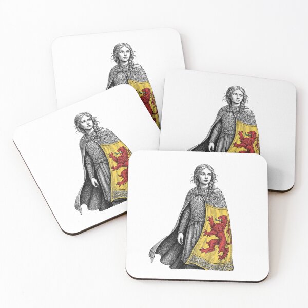 Item preview, Highland Noblewoman of the Lion Rampant designed and sold by CelticSoulShop.