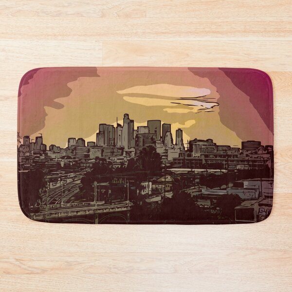 Item preview, Golden Hour Over Los Angeles designed and sold by Srphotola.