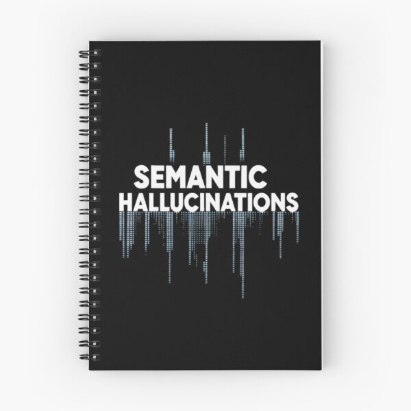 Item preview, Semantic Hallucinations – Futuristic AI Glitch Art designed and sold by Lazy Planet.