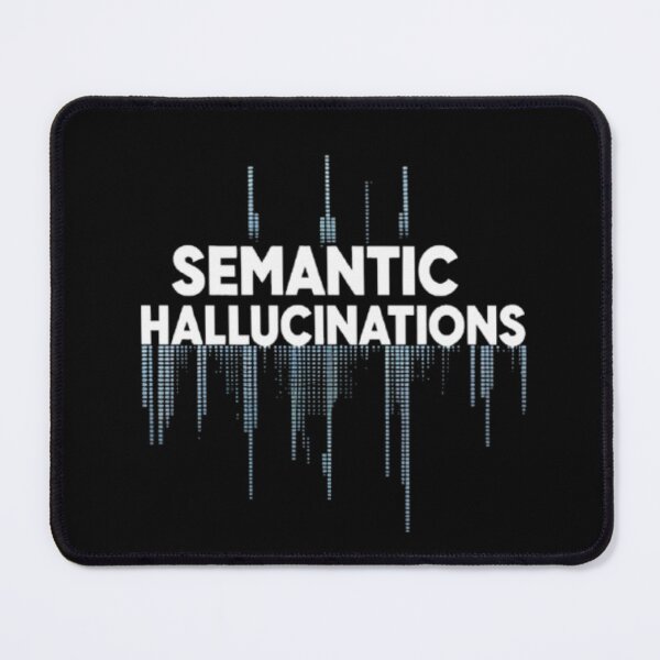 Item preview, Semantic Hallucinations – Futuristic AI Glitch Art designed and sold by Lazy Planet.