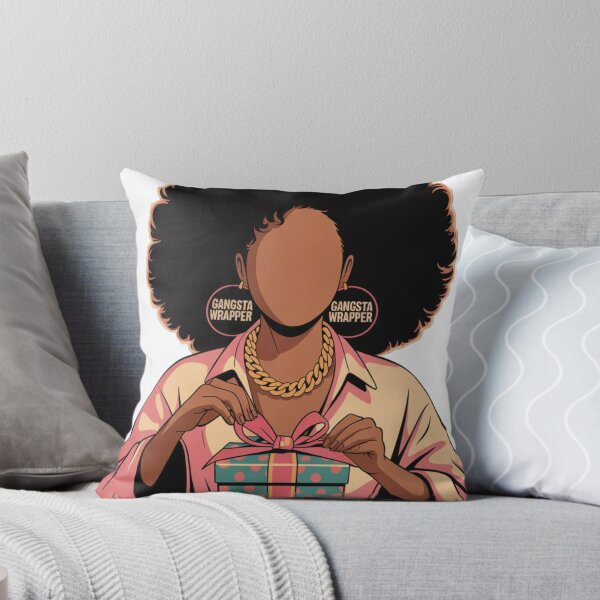 Artikelvorschau, Gangsta-Geschenkverpackung im Afro-Stil – Lustige Geschenkverpackung für die Feiertage entworfen und verkauft von K-Lux.