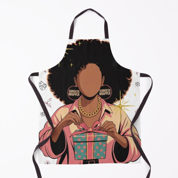 Artikelvorschau, Gangsta-Geschenkverpackung im Afro-Stil – Lustige Geschenkverpackung für die Feiertage entworfen und verkauft von K-Lux.