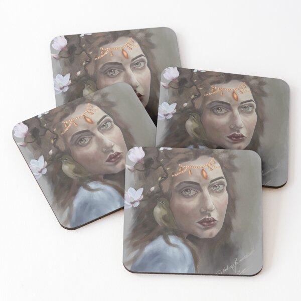 Item preview, Girl with flowers  designed and sold by IndreJanusausk.