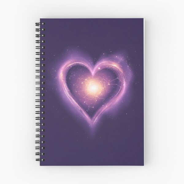 Item preview, Cosmic Love – Minimalist Galaxy in Purple and Gold Tones designed and sold by Valeree Store.