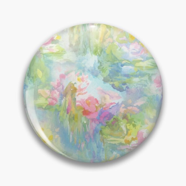Item preview, Impressionist Garden Reflections designed and sold by Kaleidoscope Print.