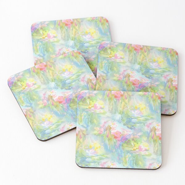 Item preview, Impressionist Garden Reflections designed and sold by Kaleidoscope Print.