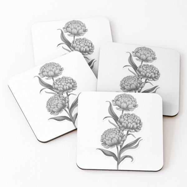 Item preview, Vintage Botanical Artichoke Flower Illustration Monochrome Botanical Drawing designed and sold by GingerFay.