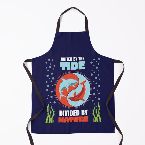 Item preview, Shark and Dolphin: Ocean Duality designed and sold by VividGraphicCo.