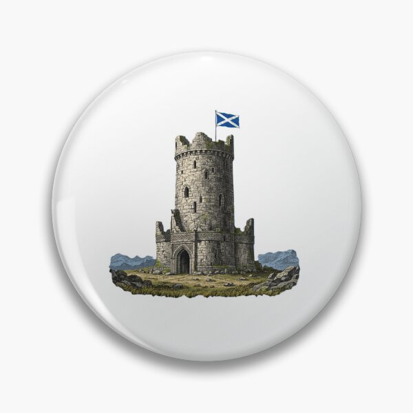 Item preview, The Highland Sentinel Tower   designed and sold by CelticSoulShop.