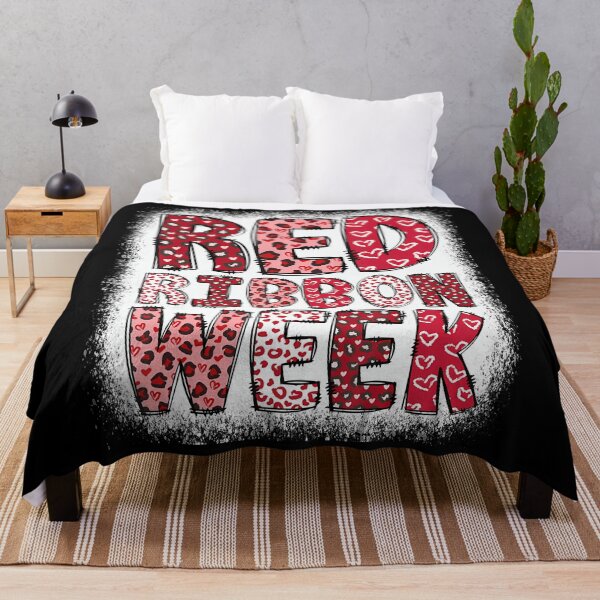 Item preview, Vintage Quote 90s We October Red Support Wear Month In designed and sold by AdelhenLang.
