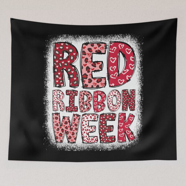 Item preview, Vintage Quote 90s We October Red Support Wear Month In designed and sold by AdelhenLang.