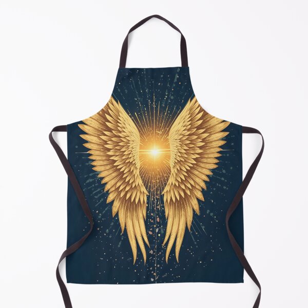Item preview, Celestial Golden Wings – Vibrant Angelic Energy Vector Artwork designed and sold by Valeree Store.