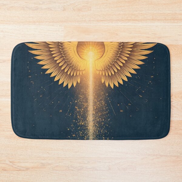 Item preview, Sun-Kissed Angel Wings – Hope and Freedom Digital Illustration designed and sold by Valeree Store.
