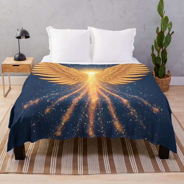 Item preview, Golden Angel Wings – Shimmering Celestial Fantasy Vector Design designed and sold by Valeree Store.
