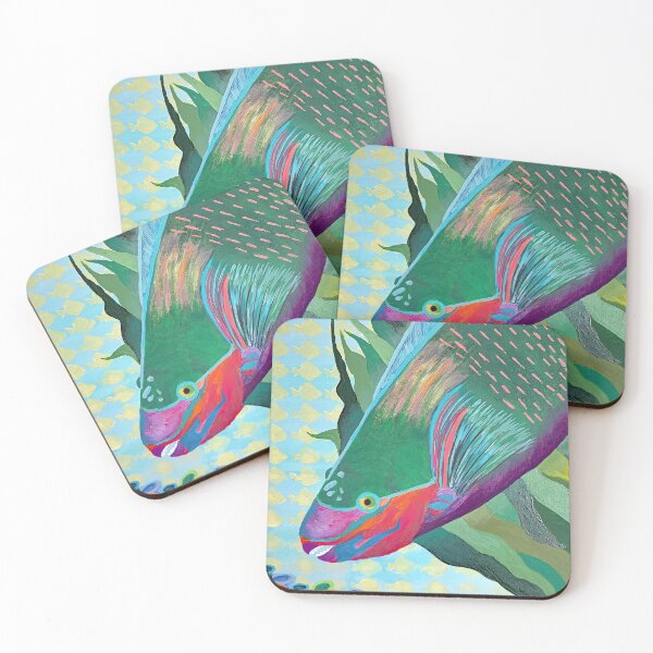 Item preview, Hawaiian parrot fish designed and sold by djbarland.