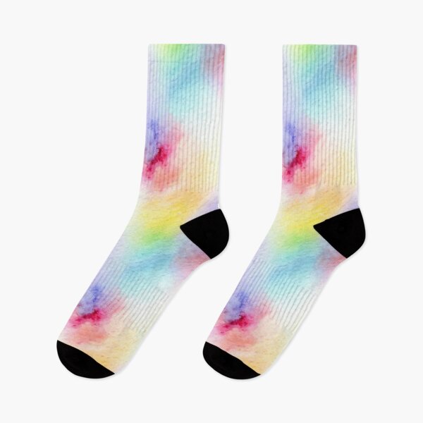 Item preview, Rainbow Watercolor Mist designed and sold by Kaleidoscope Print.