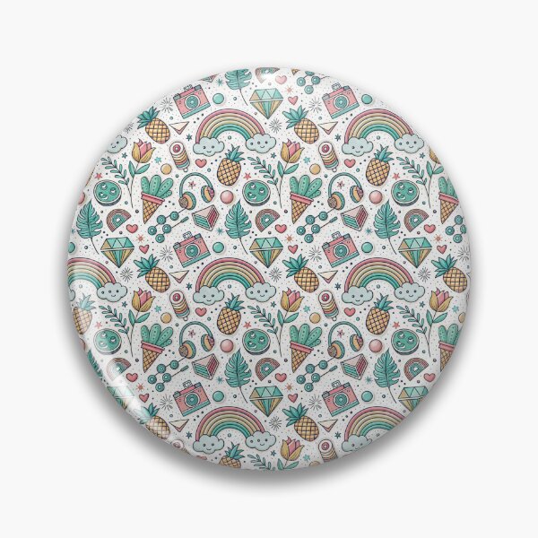 Item preview, Playful Summer Doodle Pattern designed and sold by Lamarcy.