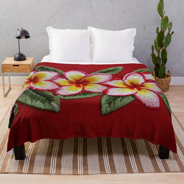 Item preview, Plumeria Red Desire designed and sold by scicilysimonee.