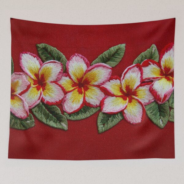 Item preview, Plumeria Red Desire designed and sold by scicilysimonee.