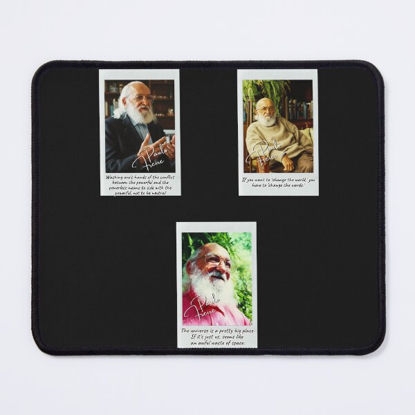 Item preview, Paulo Freire Sticker Set / T Shirt designed and sold by DiverseDazzle.