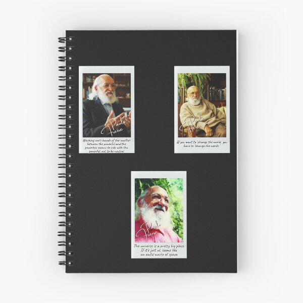 Item preview, Paulo Freire Sticker Set / T Shirt designed and sold by DiverseDazzle.