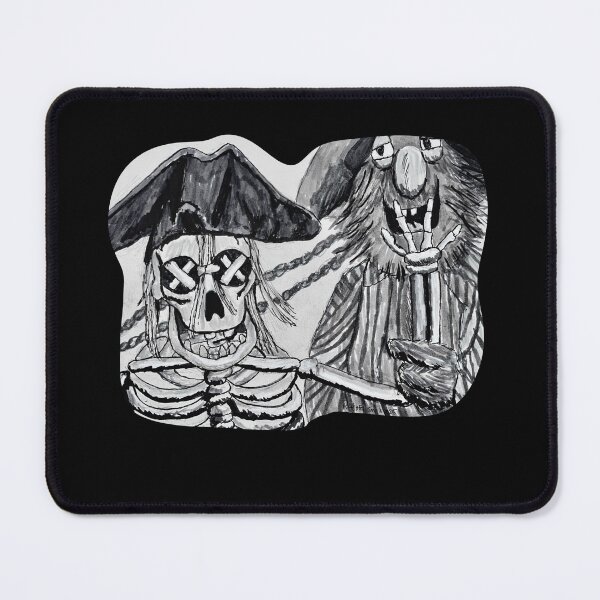 Item preview, Dead Tom Parody Art – Ink Illustration Inspired by Muppet Treasure Island designed and sold by from here 2 mars.