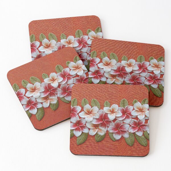 Item preview, Plumeria Burnt Orange Elegance designed and sold by scicilysimonee.