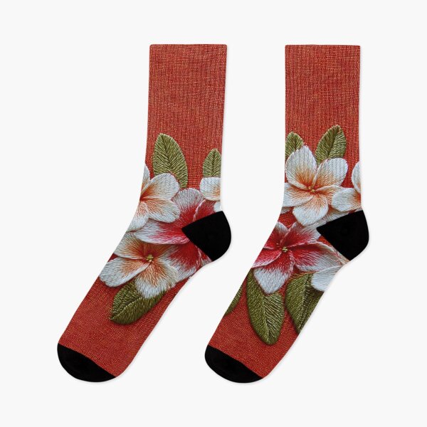 Item preview, Plumeria Burnt Orange Elegance designed and sold by scicilysimonee.