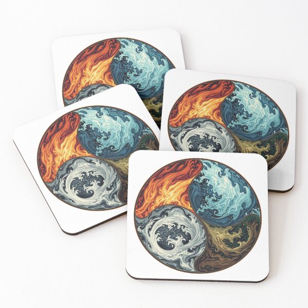 Item preview, Elemental Forces — The Balance of Nature designed and sold by PepeMilano.