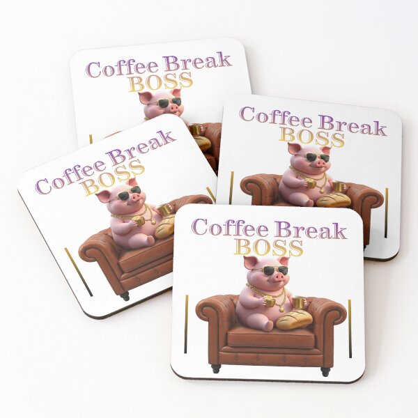 Item preview, Unique Celebrating Coffee Breaks at Work designed and sold by Bigs Tees.