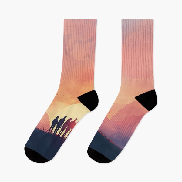 Item preview, Youth and Hope – Silhouettes at Sunrise Inspirational Art designed and sold by Valeree Store.