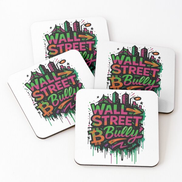 Item preview, Wall Street Bully Graffiti  designed and sold by Apex_N_Action.