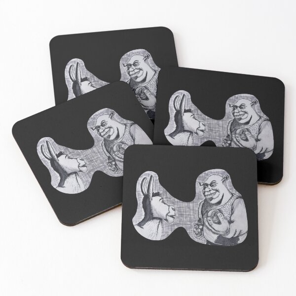 Item preview, Ogres Are Like Onions – Shrek Parody Ink Illustration designed and sold by from here 2 mars.